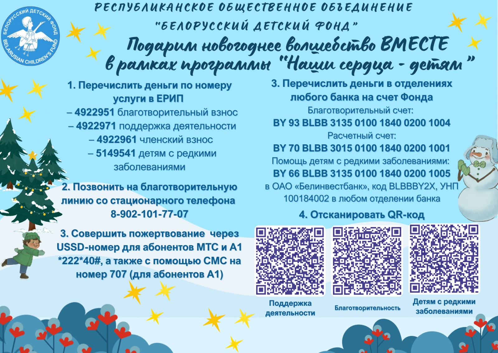 Для кого будет организованно новогоднее чудо?